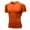 Orange, variant on Hfyihgf Mens Compression Shirt Dry Fit Moisture Wicking Workout Short Sleeve Tops Gym Muscle Tee Bodybuilding Quick Dry T Shirts(Black,S)