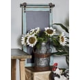thumbnail image 1 of Deco 79 98453 98453 Chalkboard, Slate Blue/Black, 1 of 8