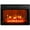 with Realistic Logs & Flames, variant on Electric Fireplace,Indoor Insert Heater Wall Mount & Remote Control,23"