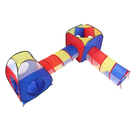 Yosoo 4 In 1 Kid Play Tent Toddle Crawl House Tunnel Toys With Ocean Yosoo 4 In 1 Kid Play Tent Toddle Crawl House Tunnel Toys With Ocean Ball Baby Christmas Gift Kids