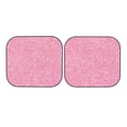 thumbnail image 7 of Balery 2 Piece Glitter Pink Car Windshield Sun Shade|Foldable Front Windshield Shade for Car Front Window for Most Sedans SUV Truck-Large, 7 of 7