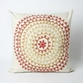 thumbnail image 1 of Liora Manne Visions III Ombre Threads Indoor Outdoor Decorative Pillow Warm, 1 of 2
