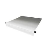 Lippert Solera RV Awning Roller and Fabric Assembly, Black And White - 21 ft.