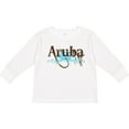 thumbnail image 3 of Inktastic Aruba Boys or Girls Long Sleeve Toddler T-Shirt, 3 of 5