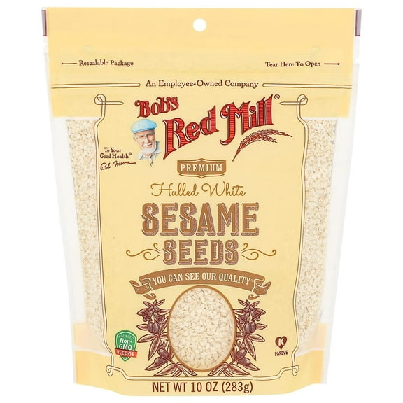 Bob's Red Mill Non-GMO Sesame Seeds White 10 oz Pack of 2