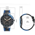 thumbnail image 3 of Men's and Women's Smart Watch, Fitness Watch, with Heart Rate Monitor, Sleep Tracker, 1.3 Inch IP68 Waterproof, for Android iOS Phones, 3 of 5