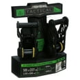 thumbnail image 5 of SmartStraps 1" x 10ft Tactical Standard Ratchet Tie Down Straps 2 pack , Green - 500lb SWL, 5 of 5