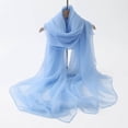 thumbnail image 4 of SPRING PARK Lady Scarf Lightweight Scarves Fashion Women Cotton Wrap Scarf Head Shawl for Spring, 4 of 8