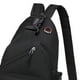 thumbnail image 2 of Bolso de pecho para hombre, transpirable, informal, cómodo, con correa ajustable negro, 2 of 9