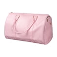 thumbnail image 4 of Bolso de viaje de cuero Strade Fareast Limited gran capacidad para hombres y mujeres Rosa, 4 of 8