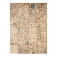 thumbnail image 2 of EORC Ivory Machine-made Polypropylene Transitional Distressed Bohemian Isabella Rug, 5' 3 x 7' 3-Color:Ivory,Material:Polypropylene, 2 of 5