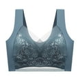 thumbnail image 6 of OSFVNOXV Forlest Bras for Women Seamless Lace Bralette No Underwire Soft Comfy Push Up Sports Bras, 6 of 8