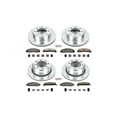 thumbnail image 3 of PowerStop Front and Rear Z36 Truck & Tow Carbon-Fiber Ceramic Brake Pad and Drilled and Slotted Rotor Kit Fits: DODGE Select Models K5458-36, 3 of 9