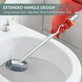 thumbnail image 5 of Beautynvta Toilet Bowl Brush without Holder for Bathroom, Deep Cleaning Toilet Cleaning Brush with Extented Handle for Dead Corner Clean, 5 of 7