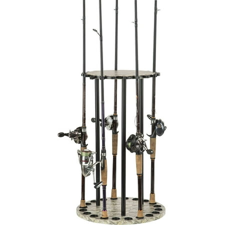 Spinning Round Rack Fishing Rod Hers