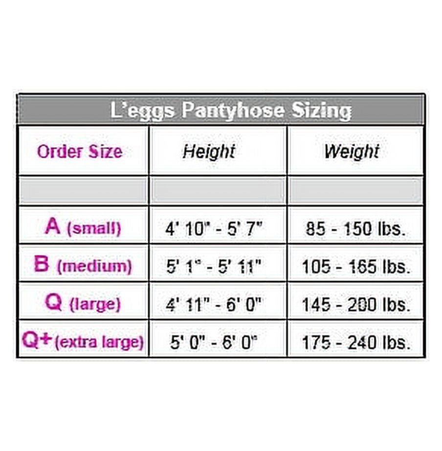L’eggs Women's Silken Mist Sheer Control Top Pantyhose, 1 pair