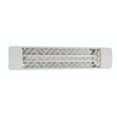 thumbnail image 3 of Eurofase Heating - 5000 Watt Electric Infrared Dual Element Heater-480 Voltage-White Finish-Clover Decorative Fascia, 3 of 8