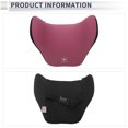 thumbnail image 4 of Unique Bargains Car Headrest Pillow Ergonomic Comfortable Neck Pillow Neck Support Pillow Car Seat Headrest Polyester,Memory Foam Adjustable width Red 1 Pcs, 4 of 7