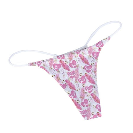 

PEASKJP Bikini Underwear for Women Hi-Cut Seamless Thongs for Women Breathable Womens Thongs Cotton Thongs Underwear Women Pack Gold S