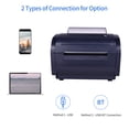 thumbnail image 4 of Tignapoo High-Speed 105mm Thermal Label Printer - Versatile USB & Bluetooth Connectivity, Ideal for Shipping & Retail, 160mm/s Printing Speed, Compatible with Multiple Platforms, Black Color, 4 of 7