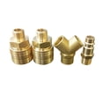 thumbnail image 2 of 3 Way Compressed Air Distributor Connector Y Splitter 1/4 Interface Compressor B, 2 of 5