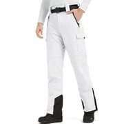 HARD LAND Men's Ski Pants Windproof Insulated Snow Pants Waterproof Durable Snowboard Pants for Winter