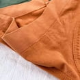 thumbnail image 5 of USNSM Women's Strappy High Waisted Underwear Seamless Bikini No Show High Cut Cheeky Ladies Thong Panties Orange XL, 5 of 5