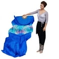 thumbnail image 7 of Belly Dance Silk Fans Hand Dye Real Silk Fans Women Belly Dance Costume Accessory Silk Fans For Dancing 1.8m, 7 of 7