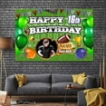 thumbnail image 5 of Custom Happy Birthday Decorations Backdrop, Personalized Glitter Sign, Banner, Party Supplies Photo Background for Men, Women 5*3FT, 5 of 7
