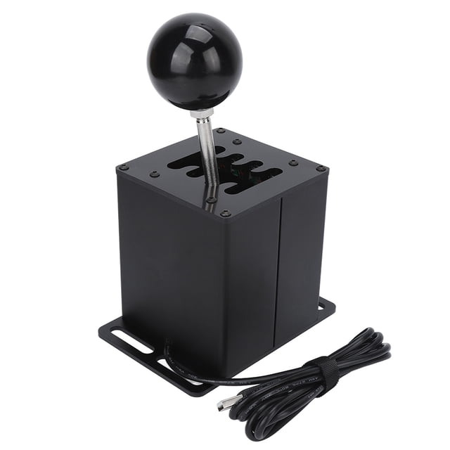 USB Simulator Shifter For ATS ETS Dust WRC Sim Racing Games,7 R H Gear Shifter For T300RS GT Steering Wheel PC ,Plug And Play
