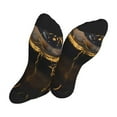 thumbnail image 5 of KLL Mystical Golden Eye Print Cool Socks Men's Women's Crew Socks Funny Crazy Novelty Stockings, 5 of 7