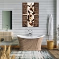 thumbnail image 2 of Aaheei Bathroom Cow Wall Art Farmhouse Cows Pictures Wall Decor Funny Toilet Bathroom Rules Poster Canvas Painting Home Modern Artwork Decorations for Restroom, 2 of 5