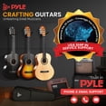 thumbnail image 7 of Pyle Beginner Acoustic Guitar Kit, 1/4 Junior Size All Wood Instrument for Kids, Adults, 30" Natural Ash PGACLS30.X9, 7 of 7