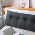 thumbnail image 5 of YEERSWAG Triangular Positioning Support Pillow Reading Backrest Wedge Pillow Headboard for Bedroom Sofa Office,39.3x19.7x8", 5 of 10