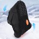 thumbnail image 5 of Botas de senderismo para hombre para mujer Botas de nieve de invierno impermeables Botines al aire libre (Negro 43), 5 of 9