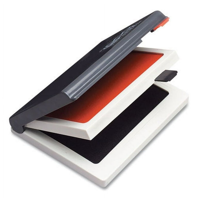 2000 PLUS Two-Color Felt Stamp Pad Case, 4 2000 PLUS Two-Color Felt Stamp Pad Case, 4
