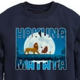 thumbnail image 3 of The Lion King - Hakuna Matata - Toddler & Youth Crewneck Fleece Sweatshirt, 3 of 5