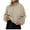 Khaki 1, variant on UAMVSH Women's 1/4 Zipper Sweatshirts Oversized Fleece Stand Collar Long Sleeve Pullover Casual Loose Fit Cropped Sherpa Tops Fall Outfits(Small,Khaki 1)