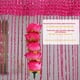 thumbnail image 2 of Yuarrent Cortinas de hilo rosa, elegantes y modernas, con diseño floral, para puertas con cifrado. Decoración del hogar rosa, 2 of 6