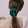 thumbnail image 5 of Merdia Rose Flower Brooches and Pins for Women Elegant Flower Pins | Flower Hair Clips for Women | Flower Brooches for Women Dress | Hair Accessories for Women | Rose Brooch Pin Hat Pins | Dark green, 5 of 8