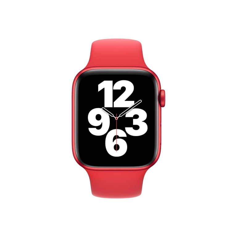 Apple 44mm (PRODUCT)RED Sport Band, Regular - Walmart.com
