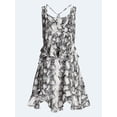 thumbnail image 5 of Devil Wears Prada Scoop Collection Women’s and Women's Plus Mini Ruffle Tank Dress, Sizes XS-4X, 5 of 6