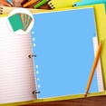 thumbnail image 3 of LEEYNEER 20 Pages Colored Plastic Classification Dividers Index Card Tabs, 3 of 8