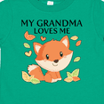 thumbnail image 4 of Inktastic My Grandma Loves Me- little fox Boys or Girls Toddler T-Shirt, 4 of 5
