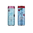 thumbnail image 2 of Clearly Canadian Zero Sugar Sparkling Water 4 Pack, 12 fl oz Cans, Fresh Cherry & Forest Blackberry Variety, Zero Sugar Flavored Carbonated Beverage, 2 of 6