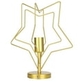 thumbnail image 4 of Ceiling Light Five Pointed Star E27 Wrought Iron Hanging Lamp for Corridor Dining Room AC85-265V, 4 of 22