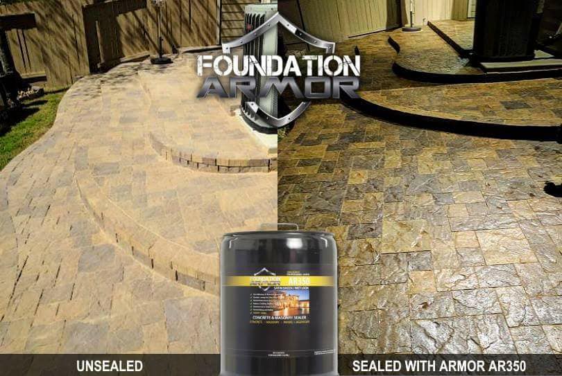 Buy Foundation Armor 5 Gallon AR350 Wet Look Concrete Sealer and Paver