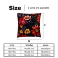 thumbnail image 5 of Ink Plants Throw Pillows Set of 2 with Unique Patterns Covers - Available in 16x16, 18x18, and 20x20 Inches for Various Occasions - Includes Throw Pillow Inserts, 5 of 6