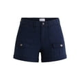 thumbnail image 5 of Time and Tru Women's Utility Shorts, 4" Inseam, Sizes 0-22, 5 of 5