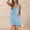 Sky Blue, variant on Wensltd Womens Summer One Piece Sleeveless Short Jumpsuit Flowy Beach with Pockets